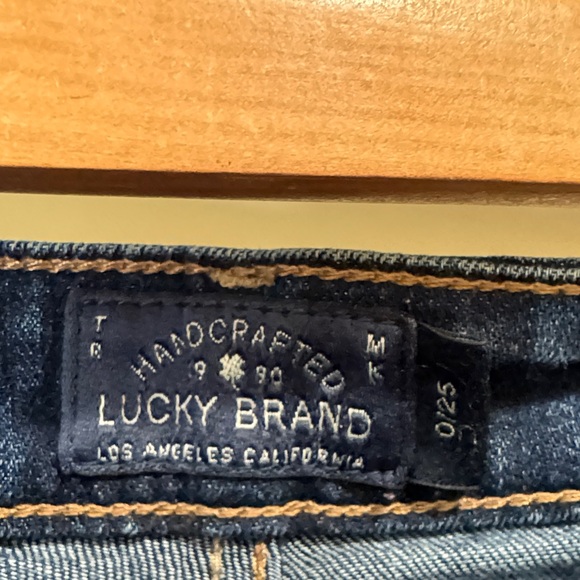 Lucky Brand Blue Ankle Jeans - Picture 2 of 4